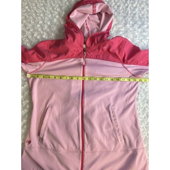 New Balance Susan G Komen Womens Jacket Size L Pinks Lightweight - Picture 11 of 16